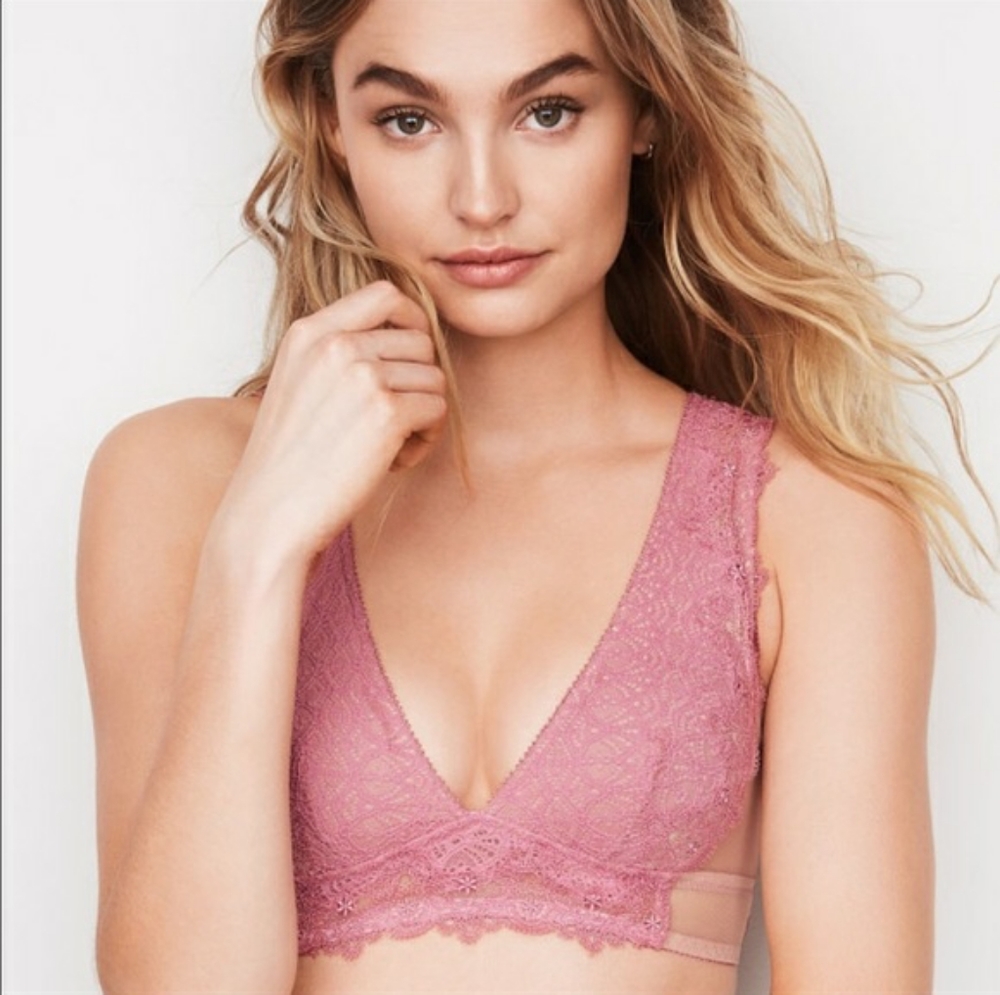 Victoria's Secret Dream Angel's lace bralette small